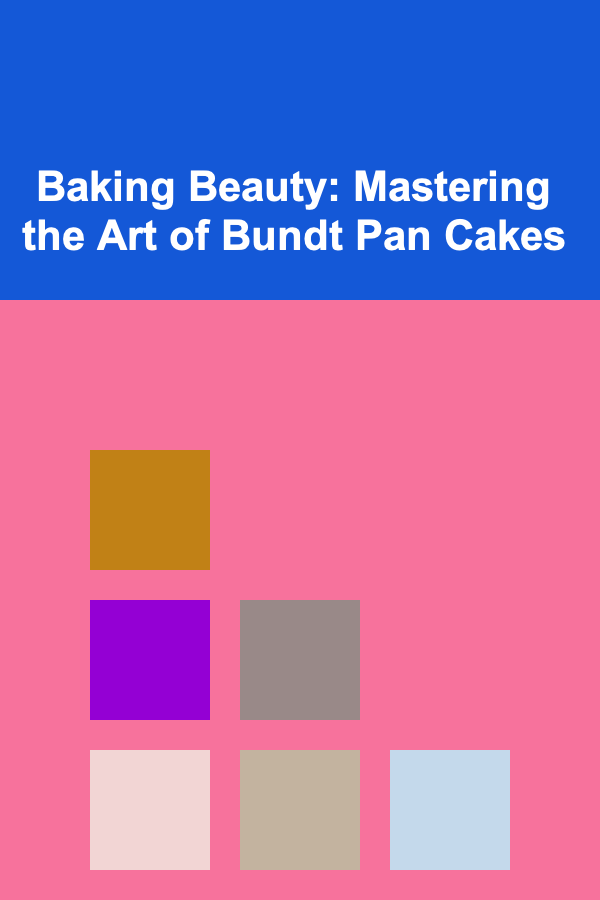 Baking Beauty: Mastering the Art of Bundt Pan Cakes