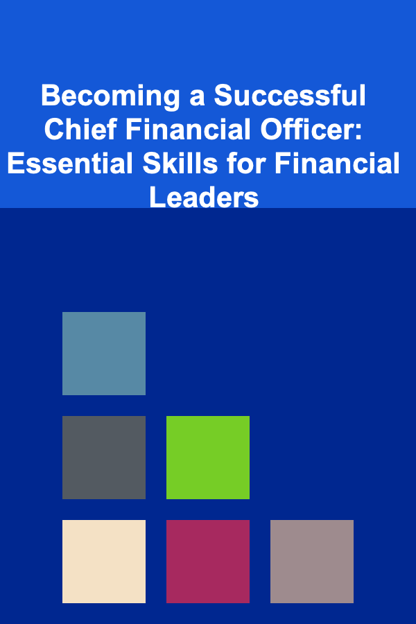 Becoming a Successful Chief Financial Officer: Essential Skills for Financial Leaders