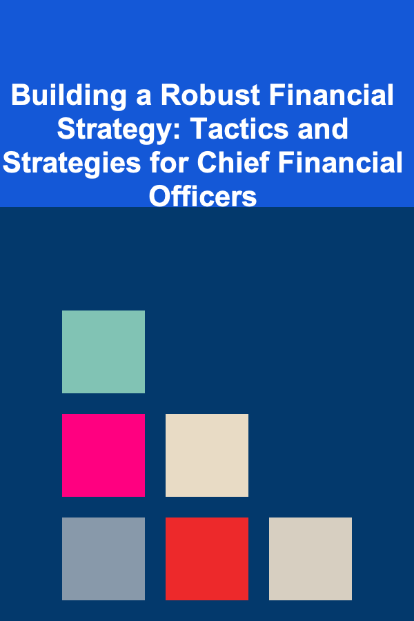 Building a Robust Financial Strategy: Tactics and Strategies for Chief Financial Officers