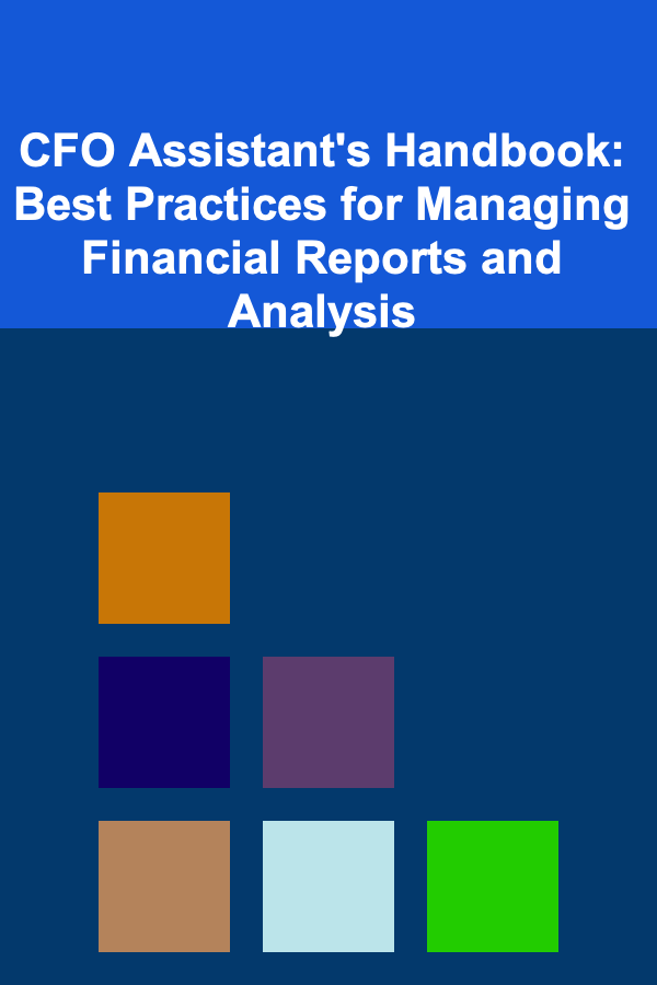 CFO Assistant's Handbook: Best Practices for Managing Financial Reports and Analysis