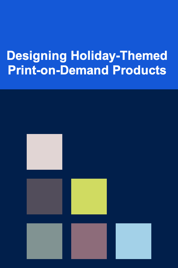Designing Holiday-Themed Print-on-Demand Products