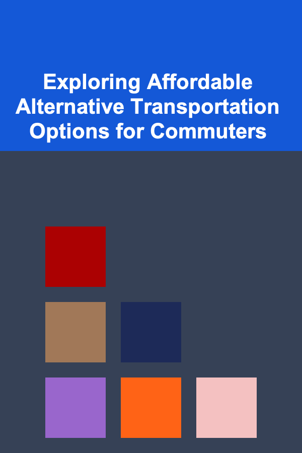Exploring Affordable Alternative Transportation Options for Commuters