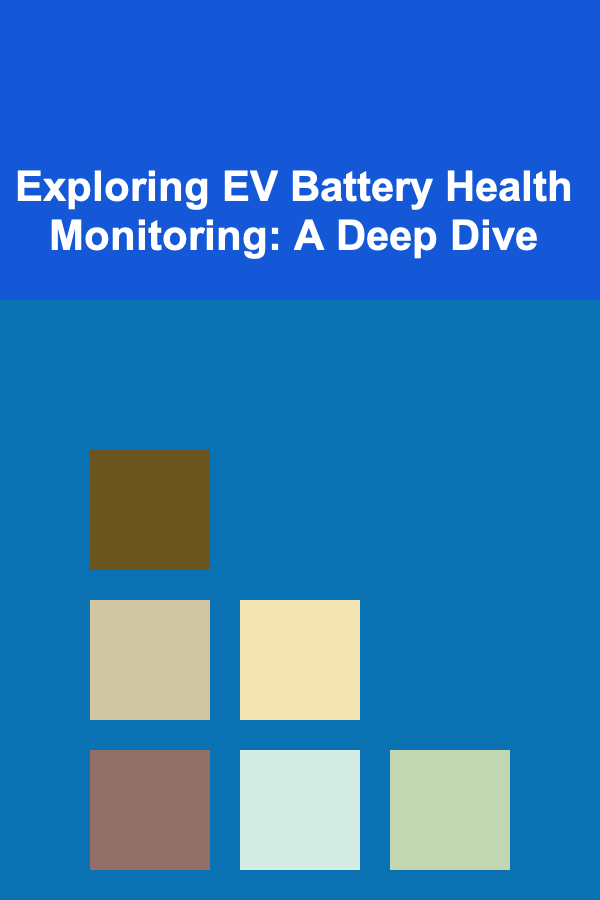 Exploring EV Battery Health Monitoring: A Deep Dive