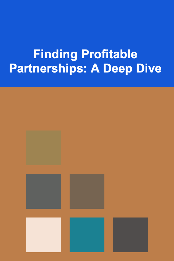 Finding Profitable Partnerships: A Deep Dive