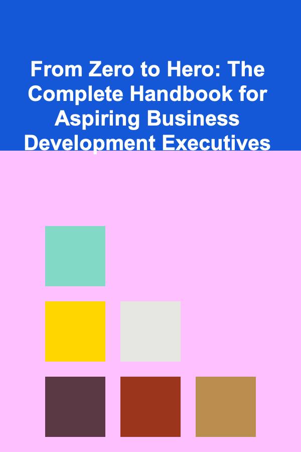 From Zero to Hero: The Complete Handbook for Aspiring Business Development Executives