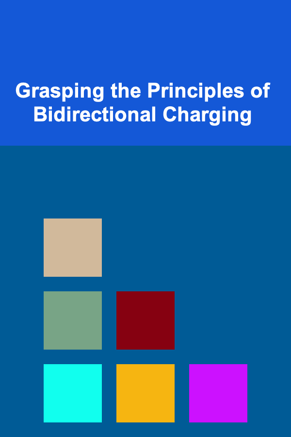 Grasping the Principles of Bidirectional Charging