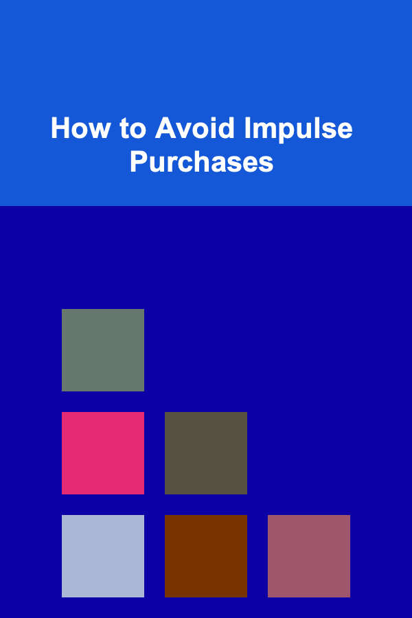 How to Avoid Impulse Purchases