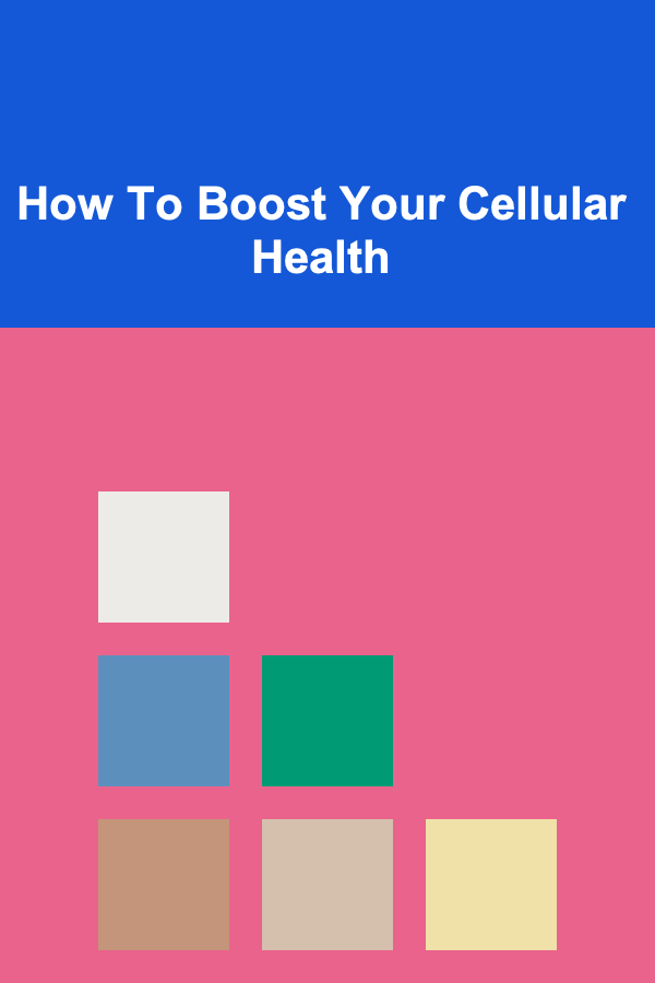 How To Boost Your Cellular Health