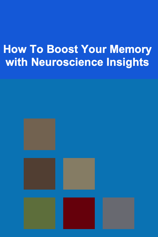 How To Boost Your Memory with Neuroscience Insights