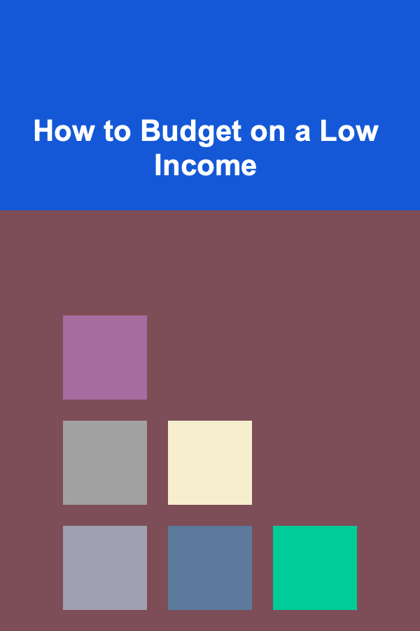 How to Budget on a Low Income