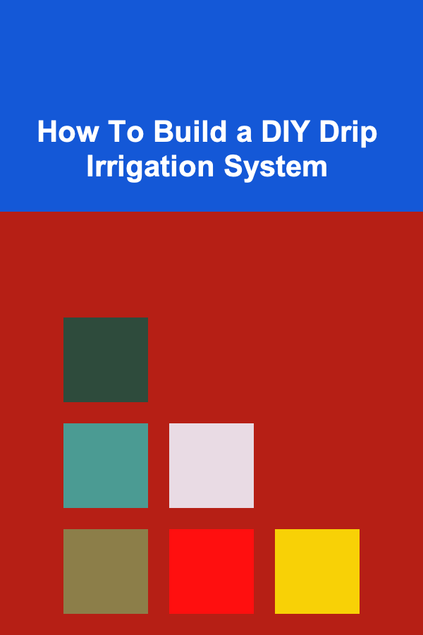 How To Build a DIY Drip Irrigation System