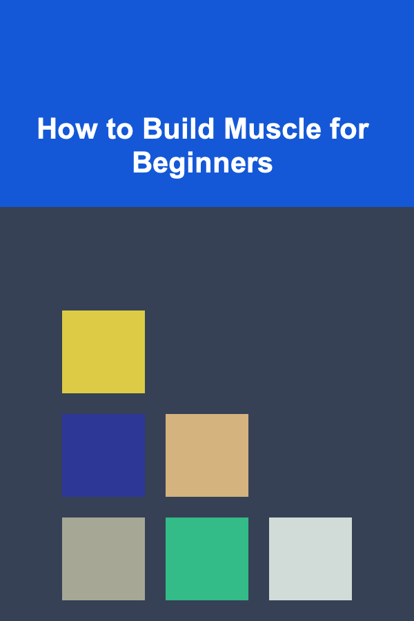 How to Build Muscle for Beginners