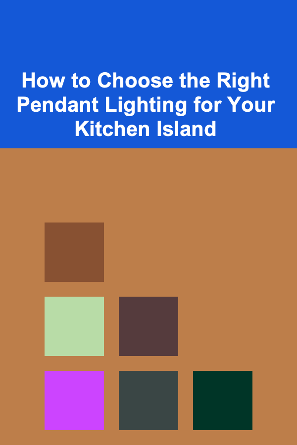 How to Choose the Right Pendant Lighting for Your Kitchen Island