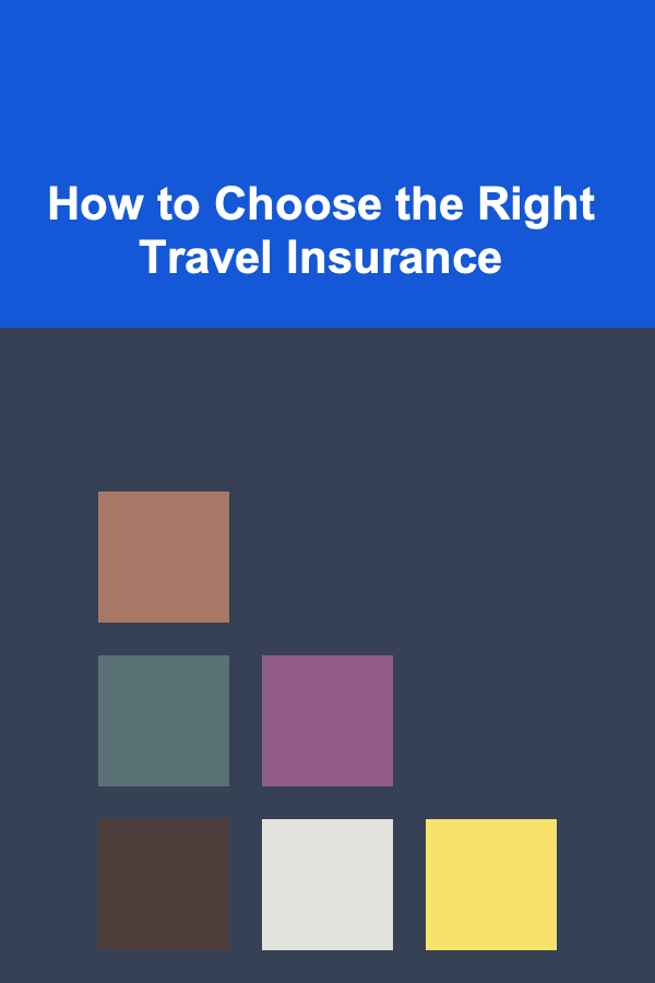 How to Choose the Right Travel Insurance