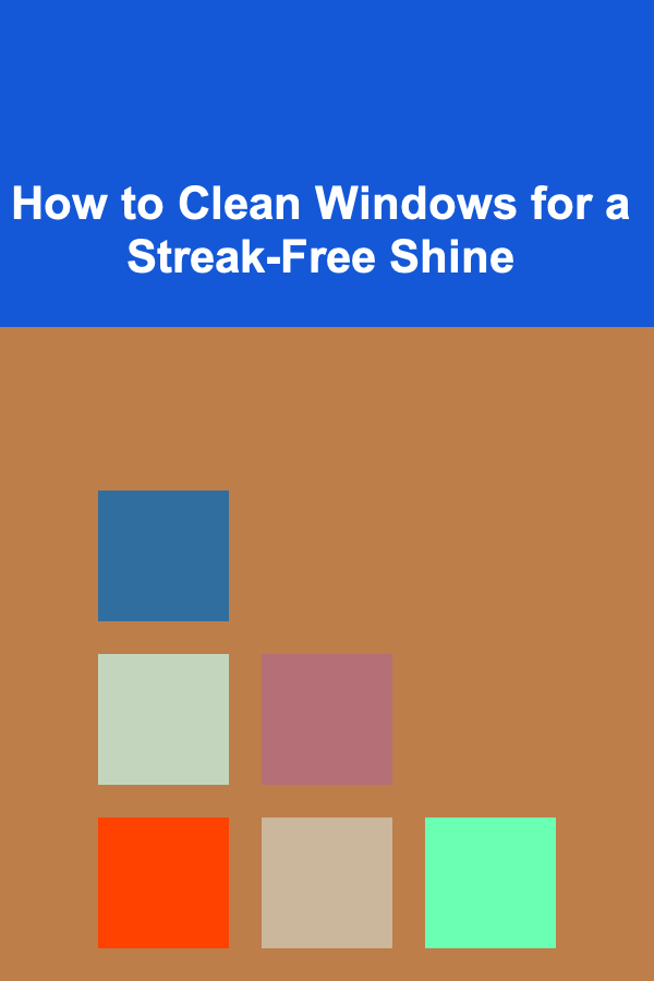 How to Clean Windows for a Streak-Free Shine