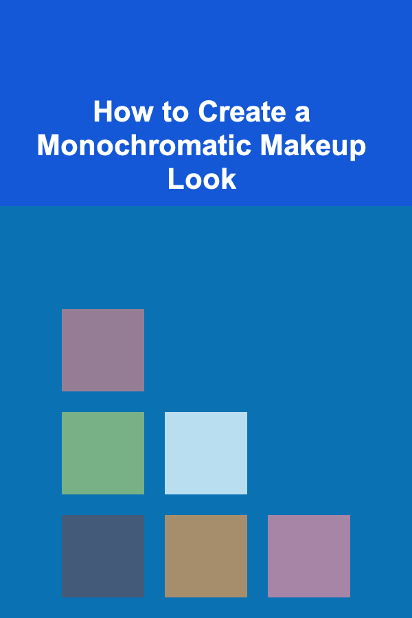 How to Create a Monochromatic Makeup Look