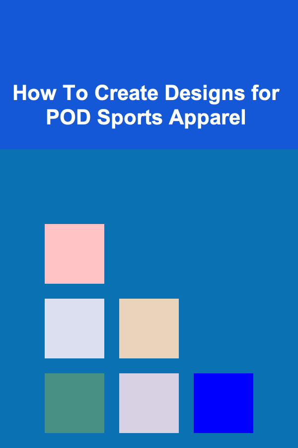 How To Create Designs for POD Sports Apparel