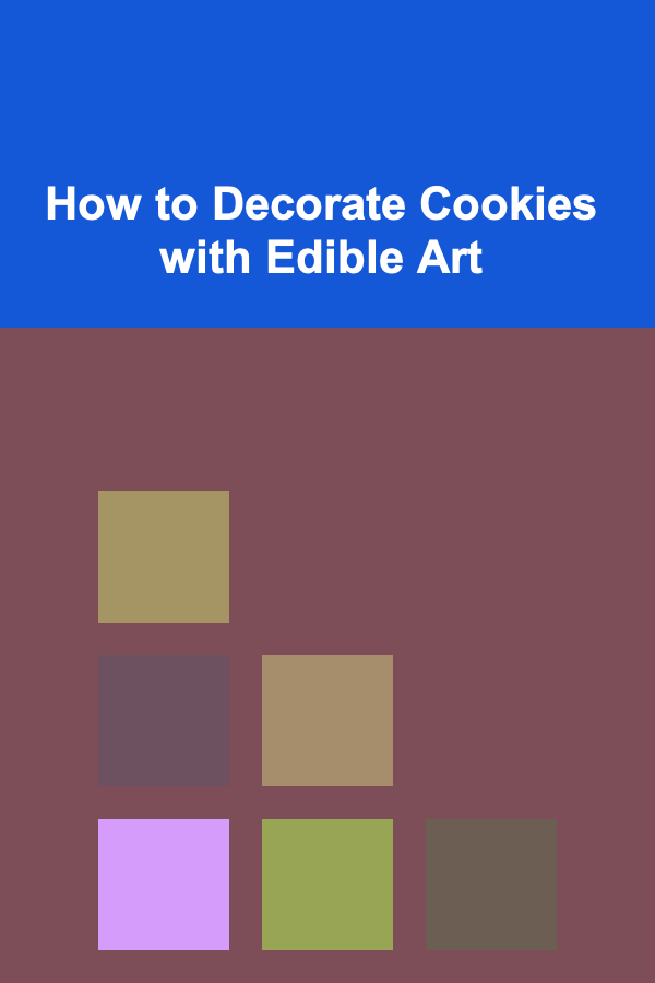 How to Decorate Cookies with Edible Art