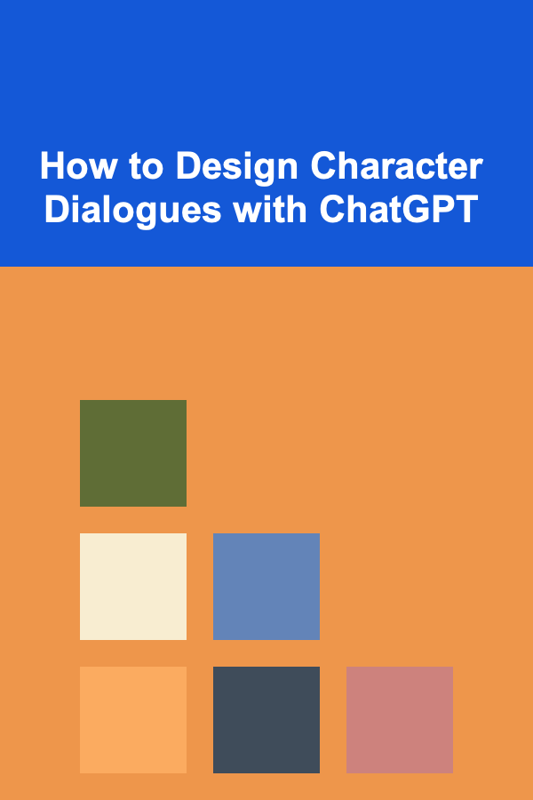 How to Design Character Dialogues with ChatGPT