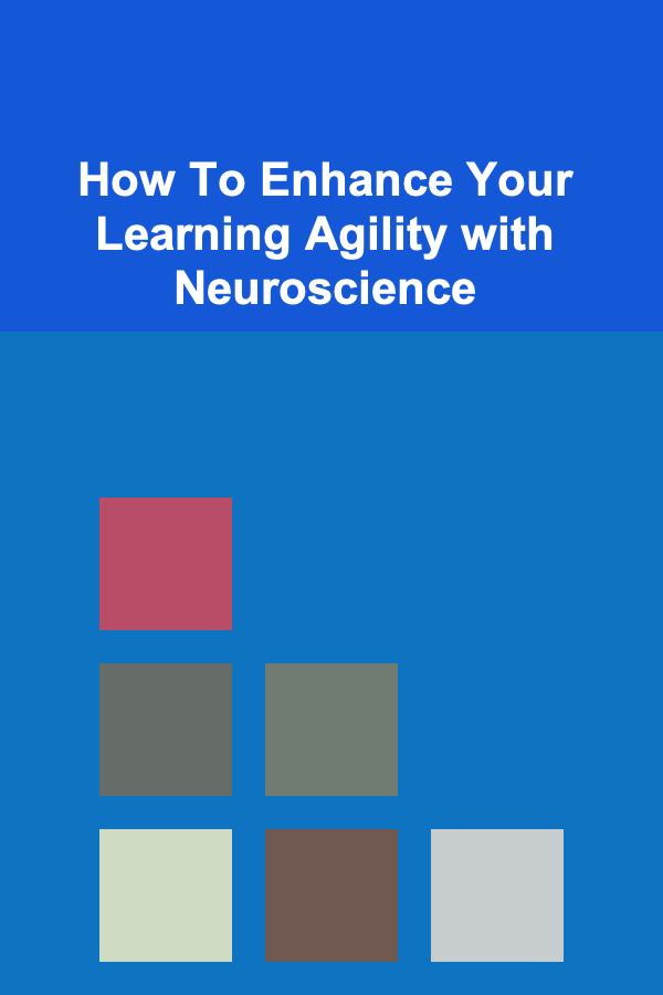 How To Enhance Your Learning Agility with Neuroscience