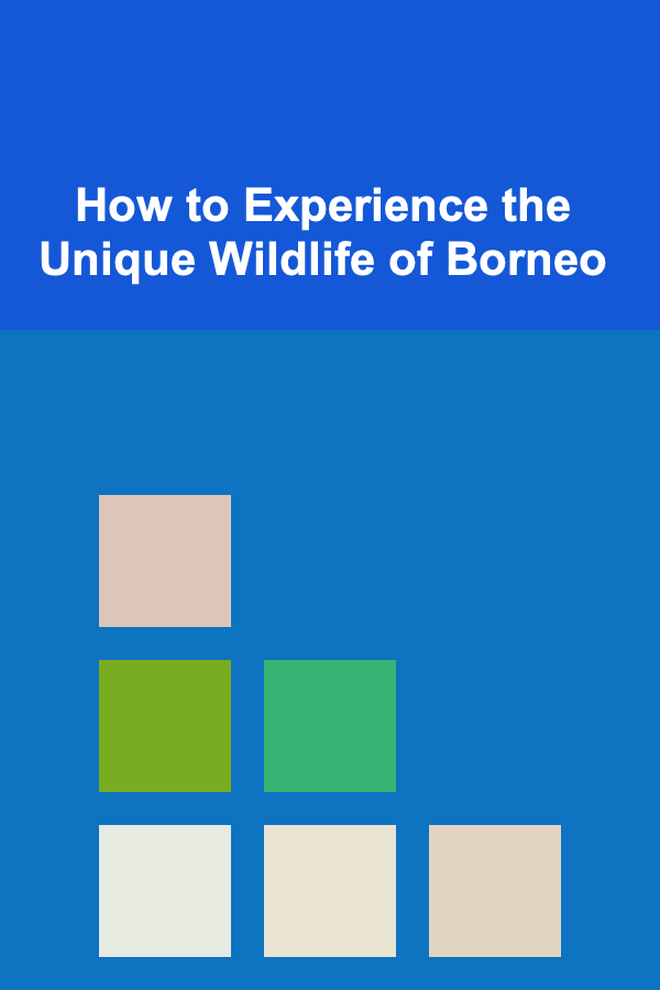 How to Experience the Unique Wildlife of Borneo