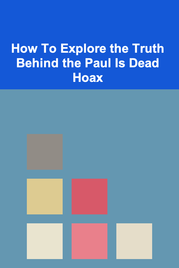 How To Explore the Truth Behind the Paul Is Dead Hoax