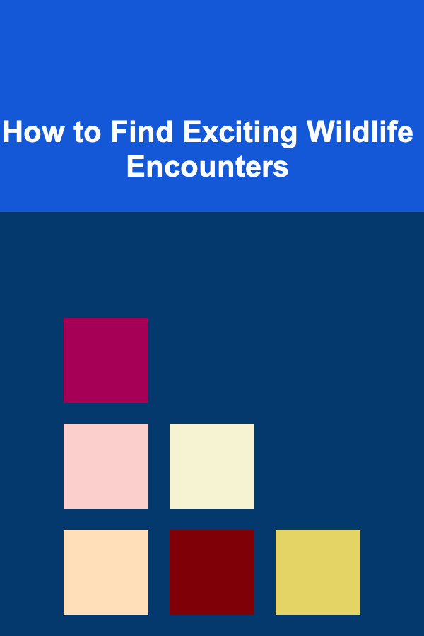 How to Find Exciting Wildlife Encounters