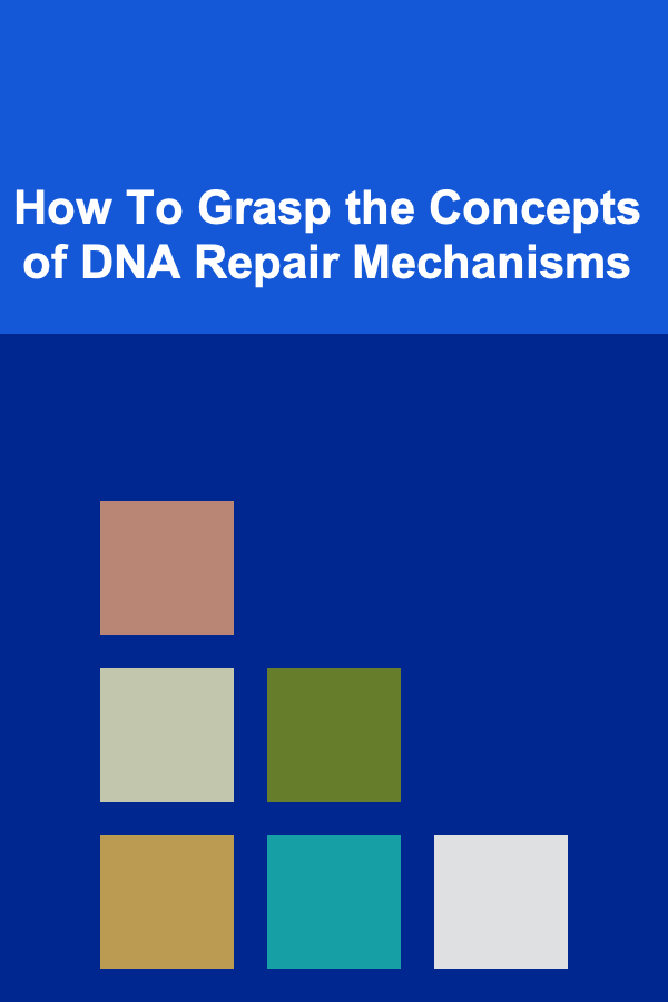 How To Grasp the Concepts of DNA Repair Mechanisms