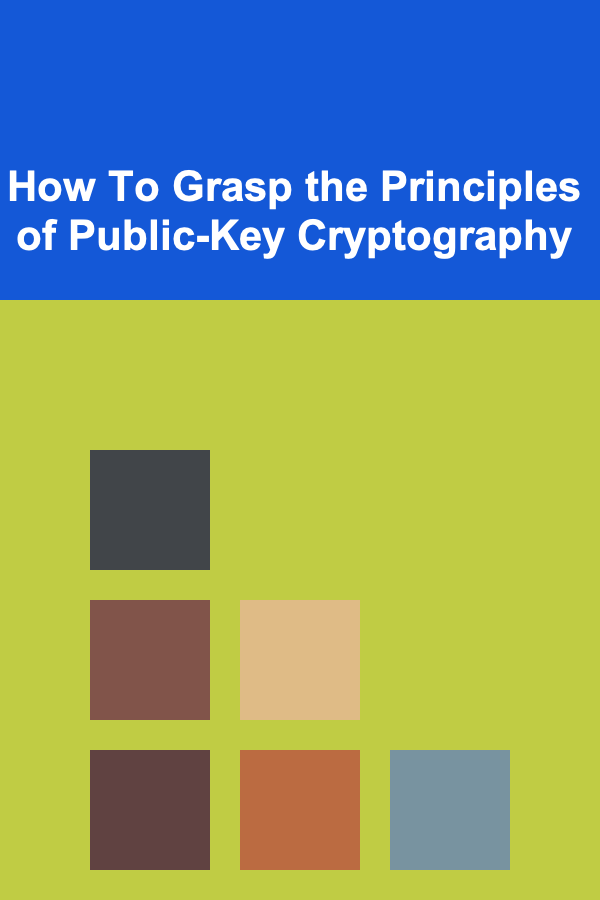 How To Grasp the Principles of Public-Key Cryptography