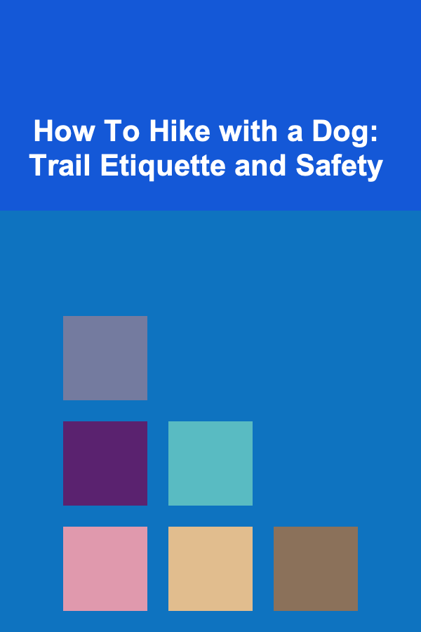 How To Hike with a Dog: Trail Etiquette and Safety