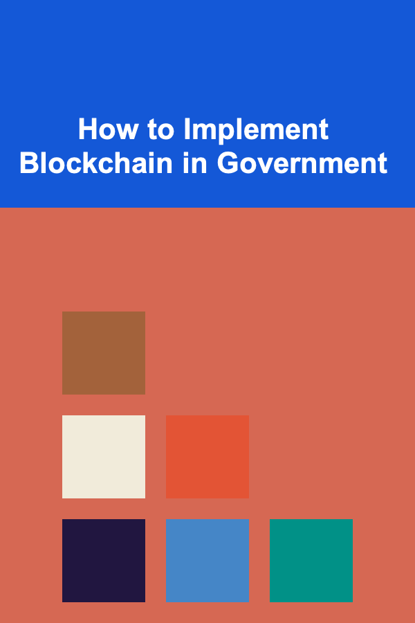 How to Implement Blockchain in Government