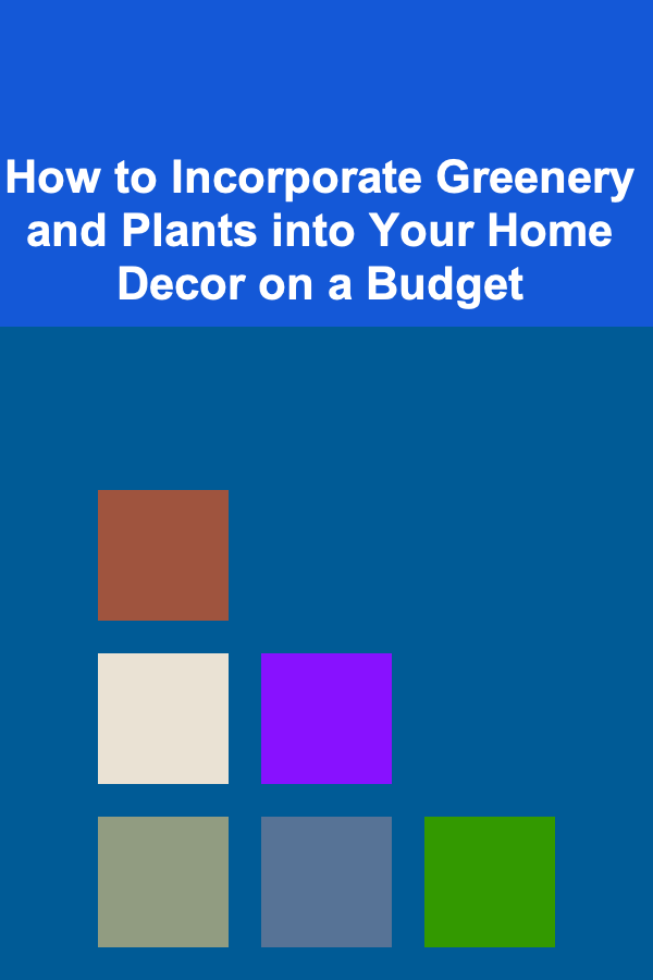 How to Incorporate Greenery and Plants into Your Home Decor on a Budget