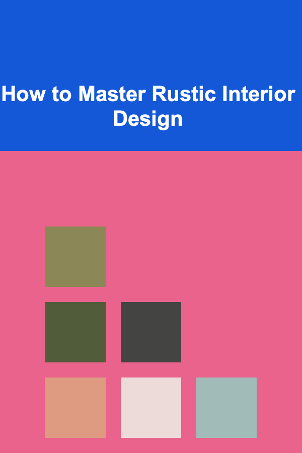 How to Master Rustic Interior Design