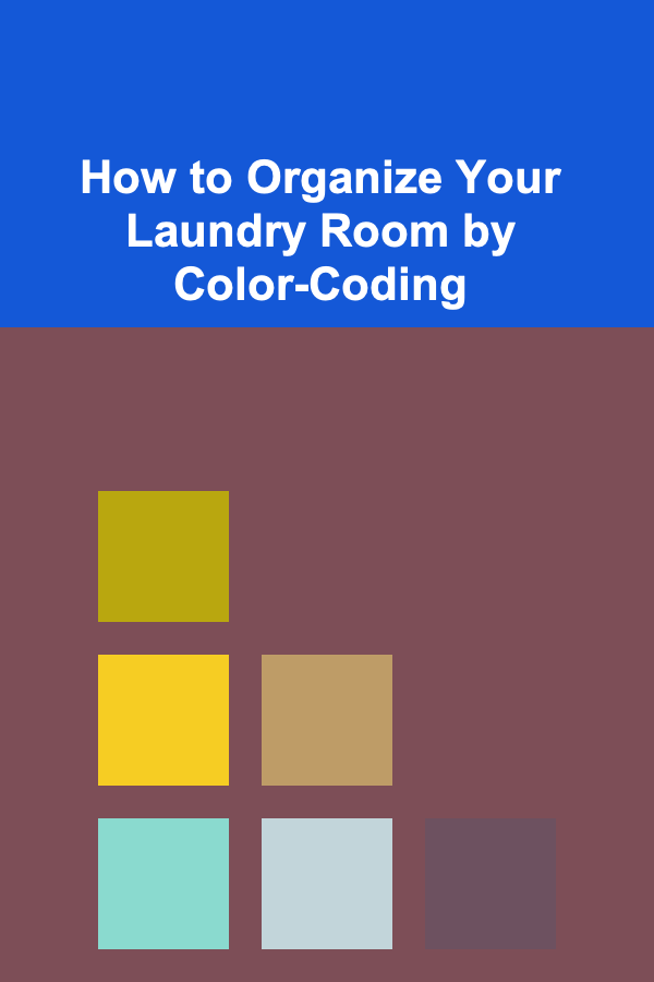 How to Organize Your Laundry Room by Color-Coding