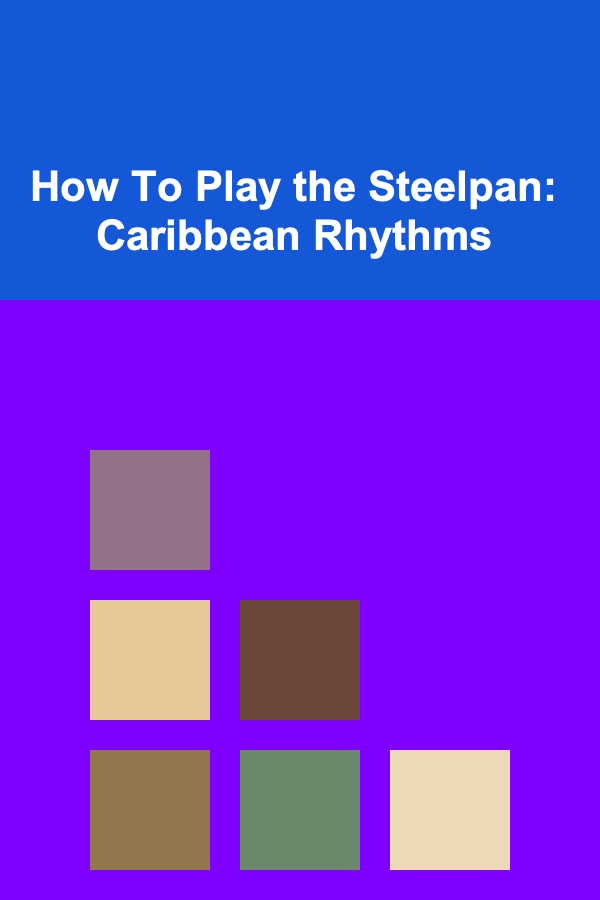 How To Play the Steelpan: Caribbean Rhythms