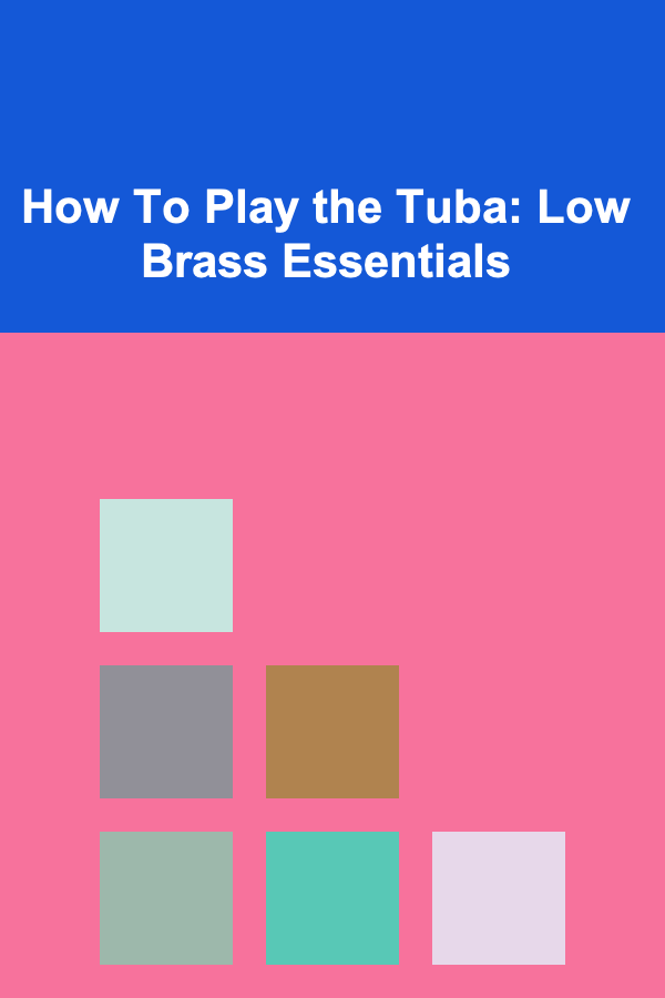 How To Play the Tuba: Low Brass Essentials