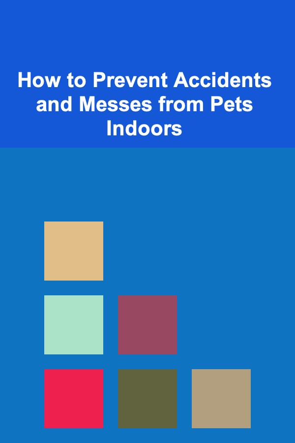 How to Prevent Accidents and Messes from Pets Indoors