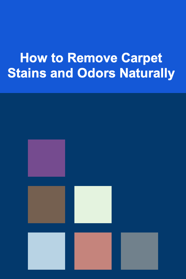 How to Remove Carpet Stains and Odors Naturally