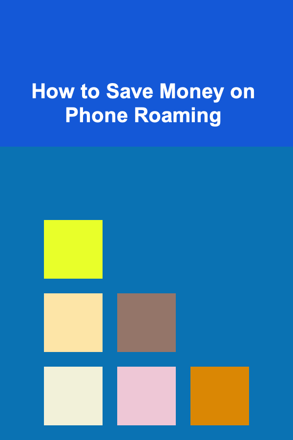 How to Save Money on Phone Roaming