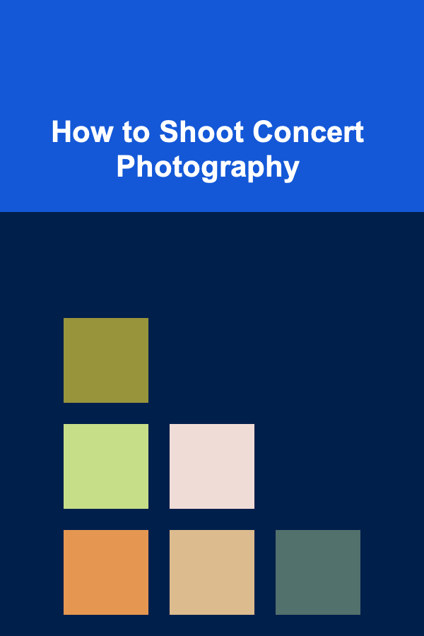How to Shoot Concert Photography
