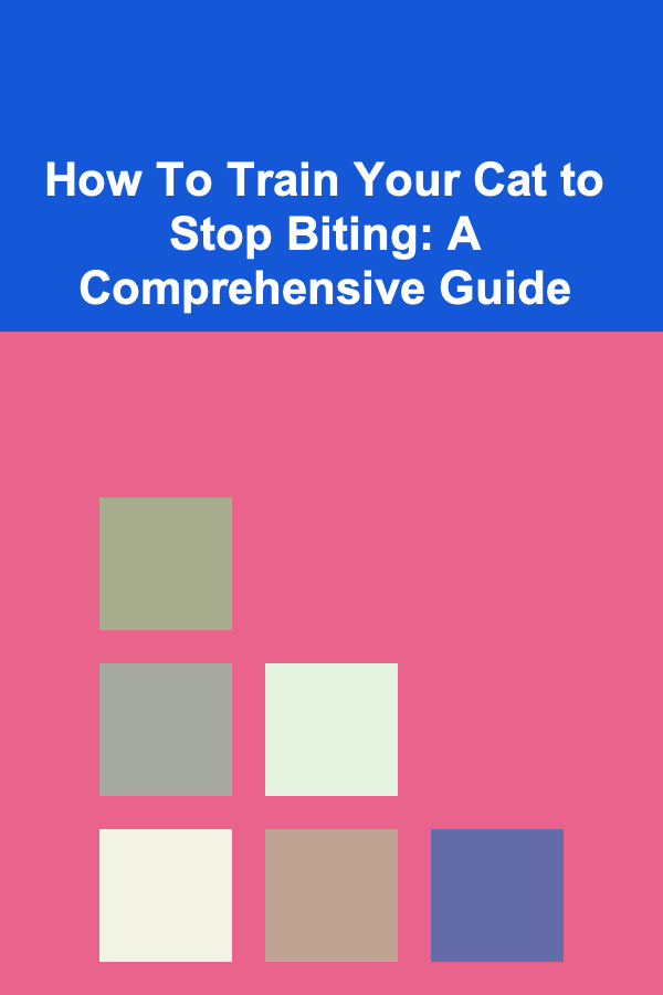How To Train Your Cat to Stop Biting: A Comprehensive Guide