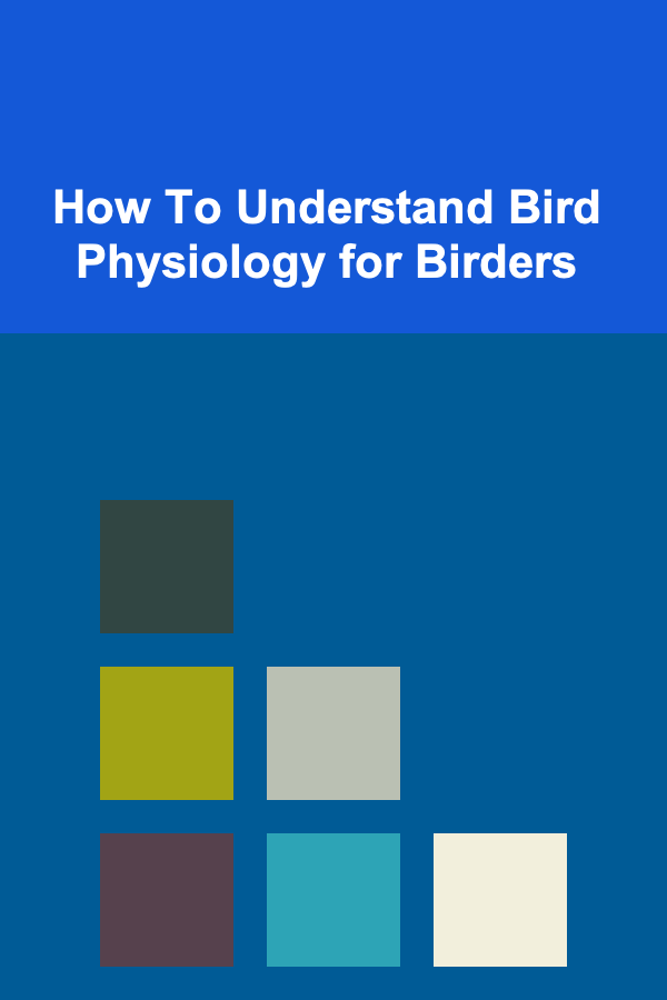 How To Understand Bird Physiology for Birders