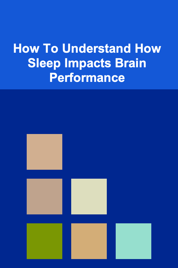 How To Understand How Sleep Impacts Brain Performance