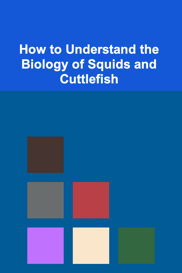 How to Understand the Biology of Squids and Cuttlefish