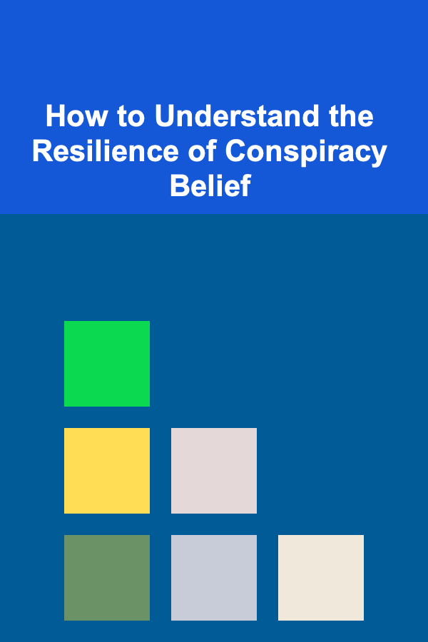 How to Understand the Resilience of Conspiracy Belief