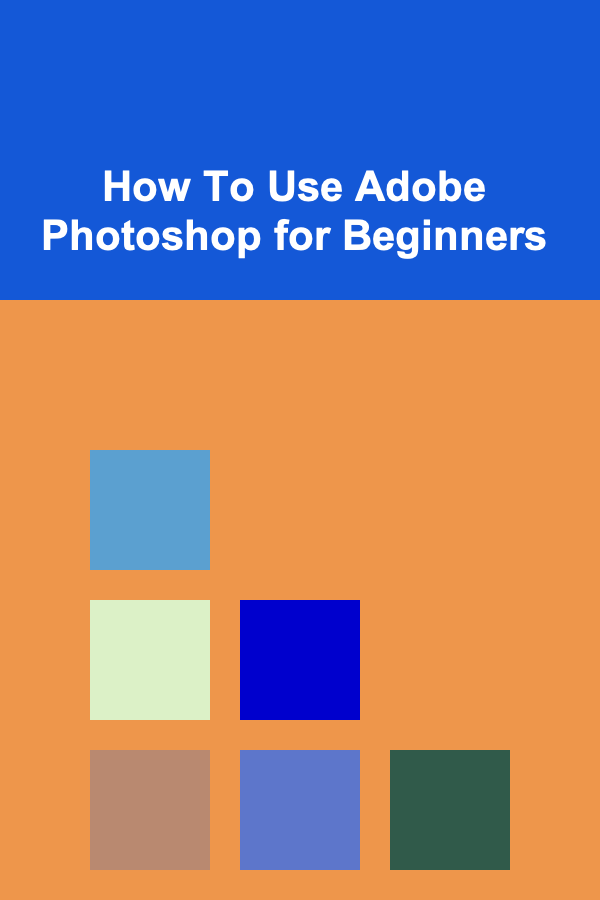 How To Use Adobe Photoshop for Beginners