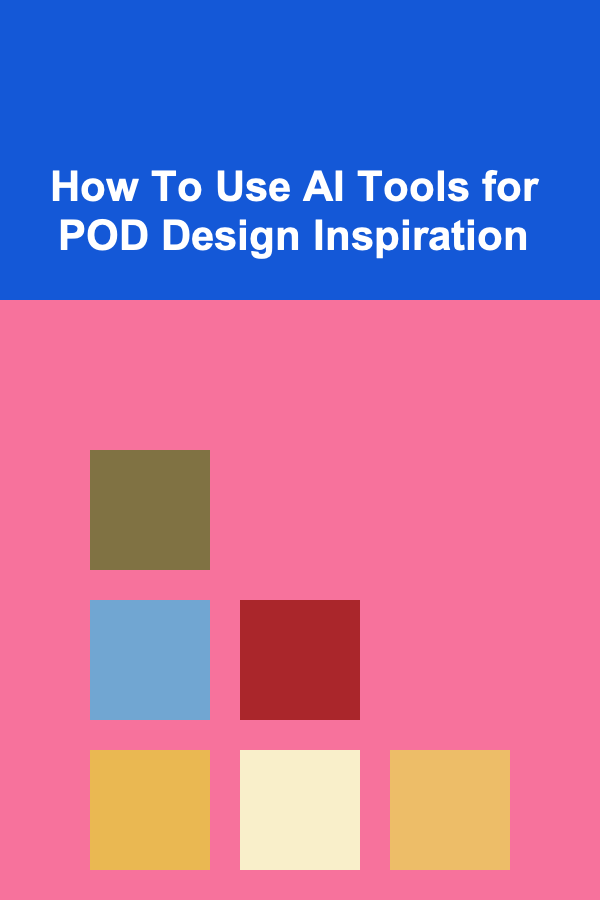 How To Use AI Tools for POD Design Inspiration