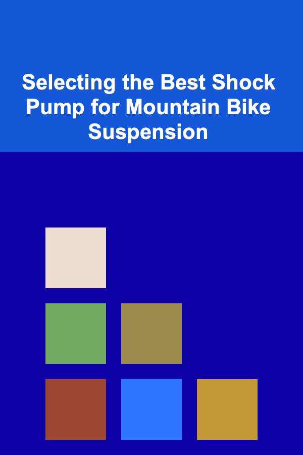 Selecting the Best Shock Pump for Mountain Bike Suspension