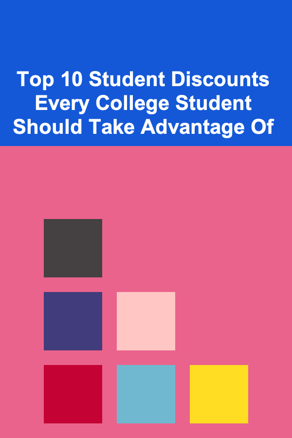 Top 10 Student Discounts Every College Student Should Take Advantage Of