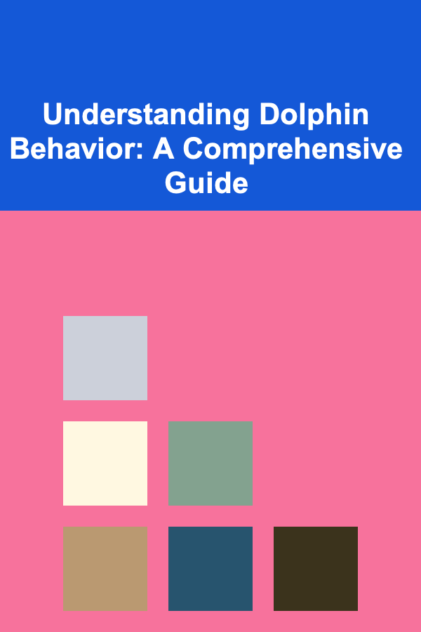 Understanding Dolphin Behavior: A Comprehensive Guide